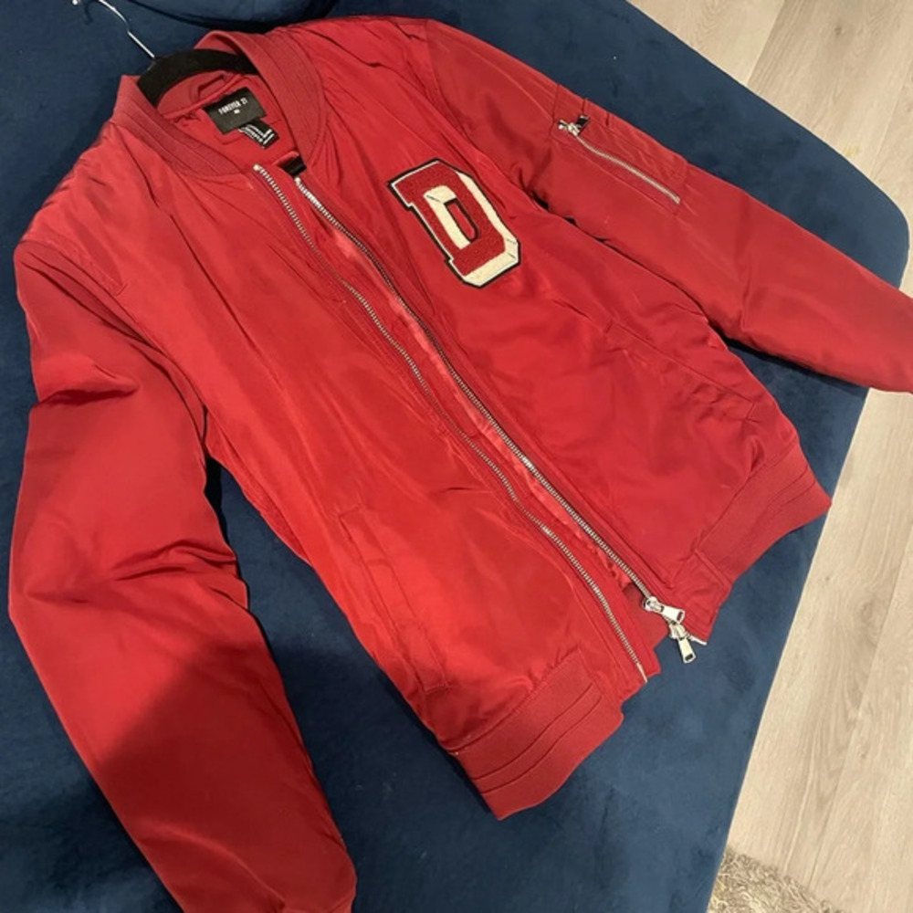 Forever 21 Bomber Size Medium